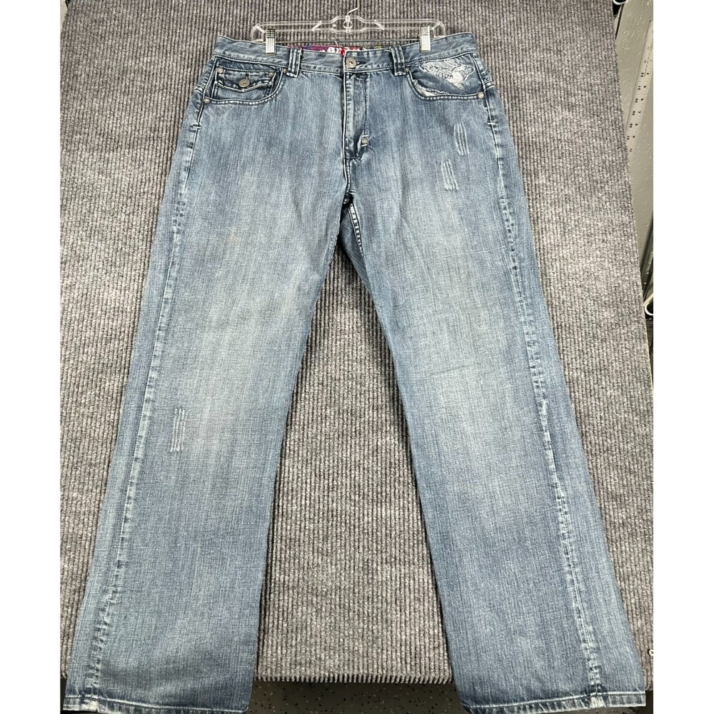 Vintage Pepe Jeans Mens‎ Size 36x33 Blue Denim Casual Comfort 1990's